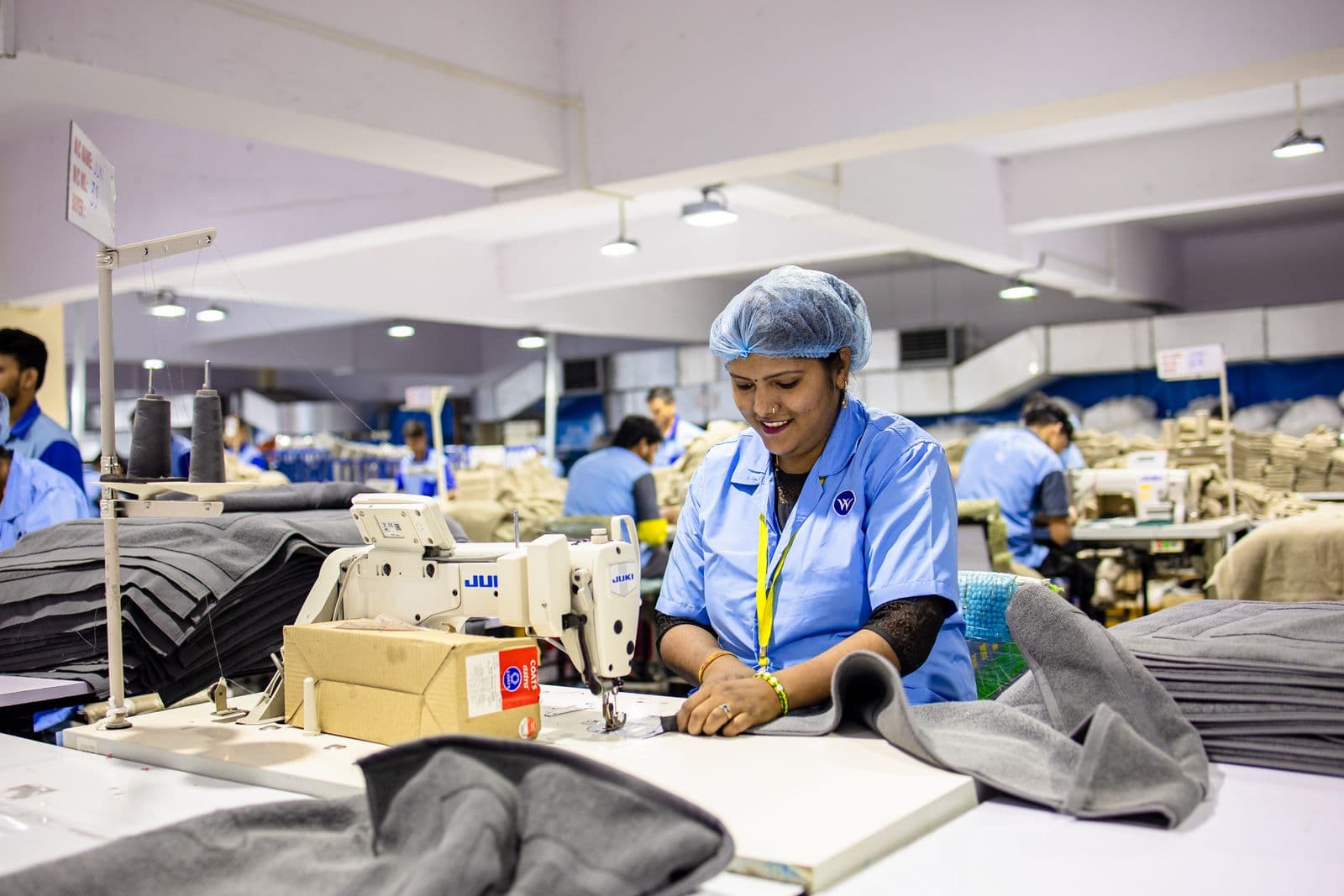 Sanjin factory floor
